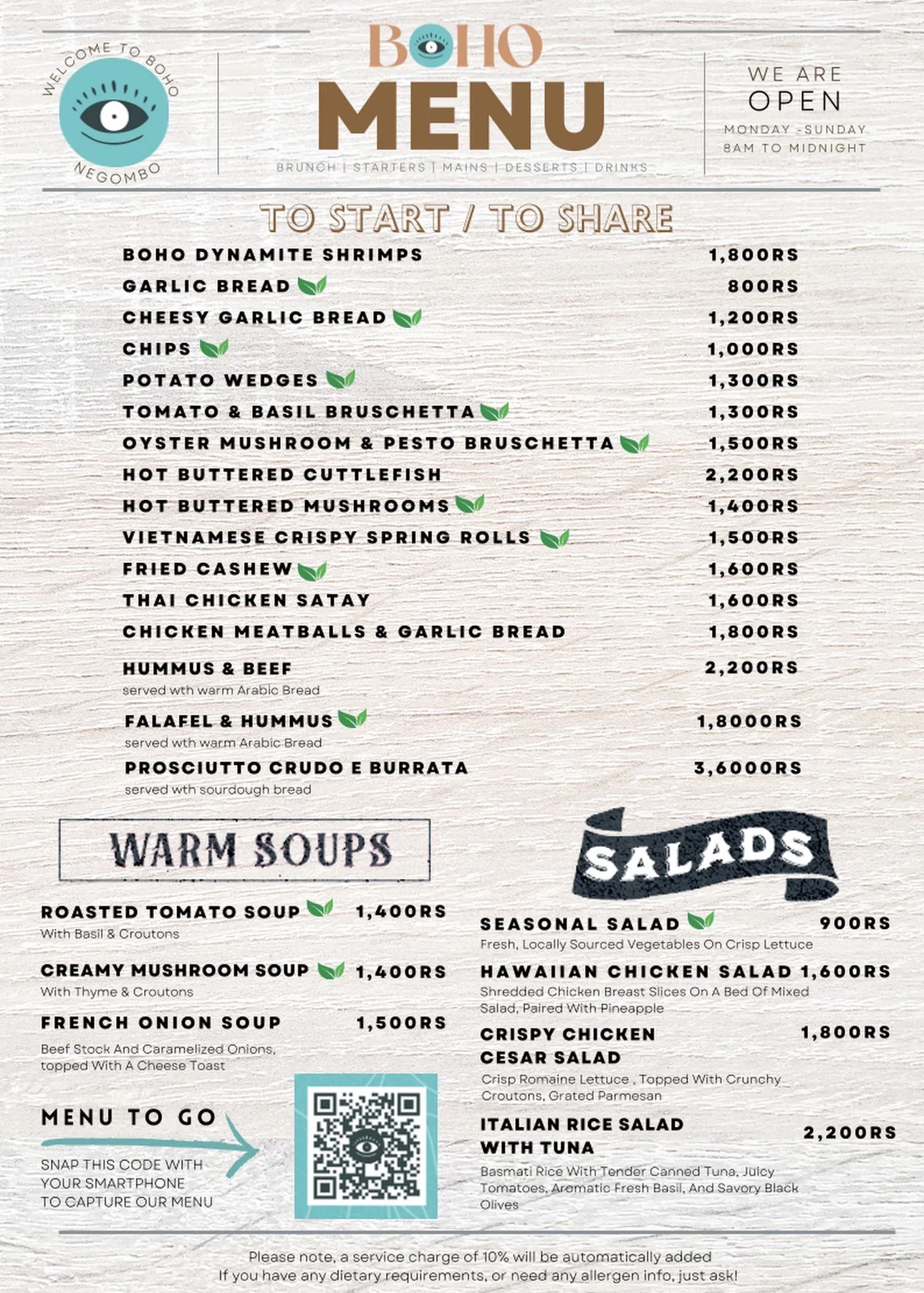 Starters & Salads